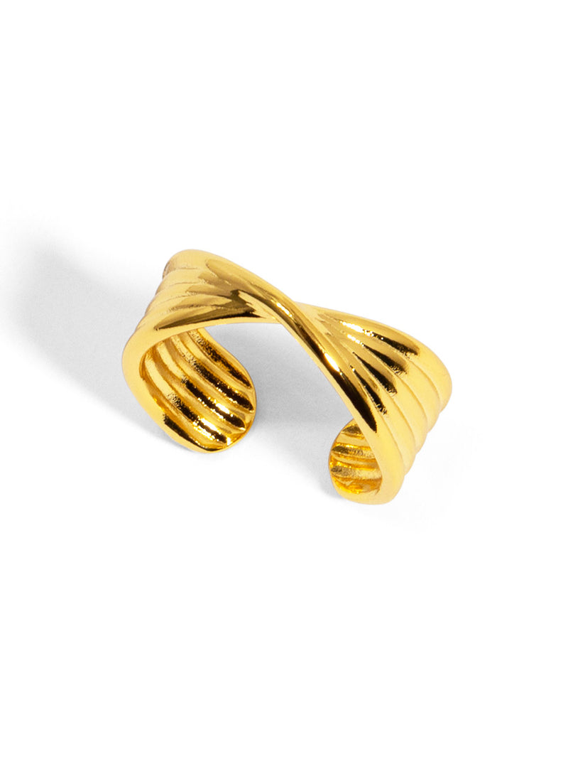 Ripple Open Ring
