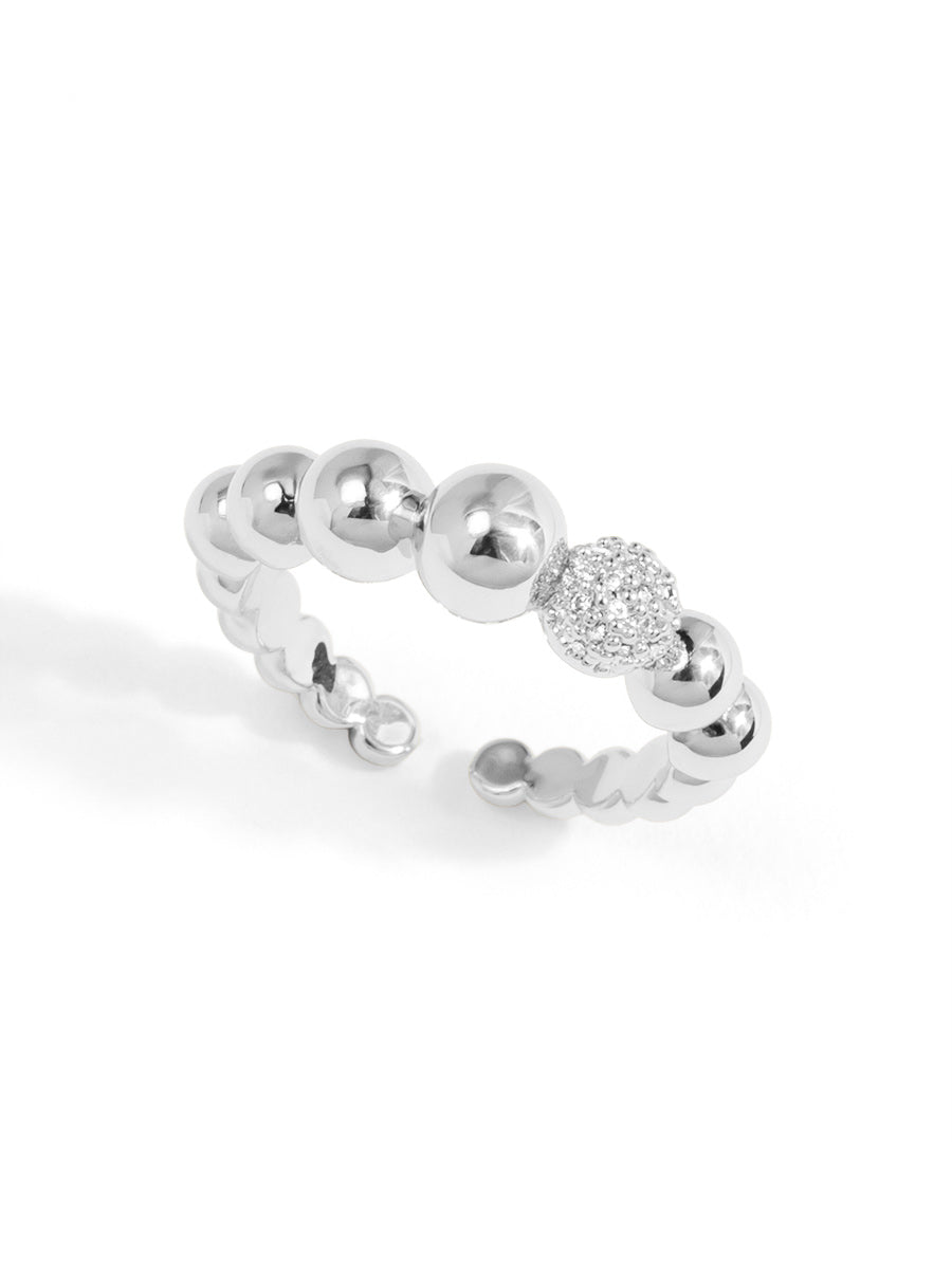Pavé Orbit Ring