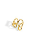 Adjustable Abstract Loop Ring